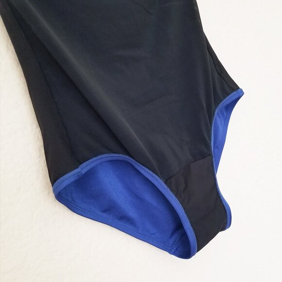 CALVIN KLEIN Women's 8 Blue Tummy Control Split-Cup Bandeau One Piece Swimsuit - Picture 12 of 16